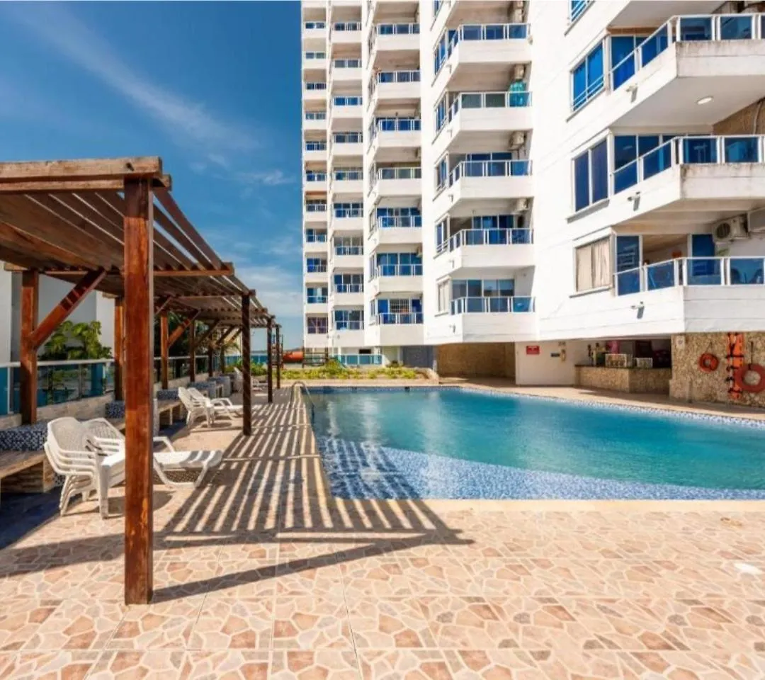 Apartmán Cartagena Apto De 2 Habitaciones Piso 15 Cerca A La Playa Kolumbie