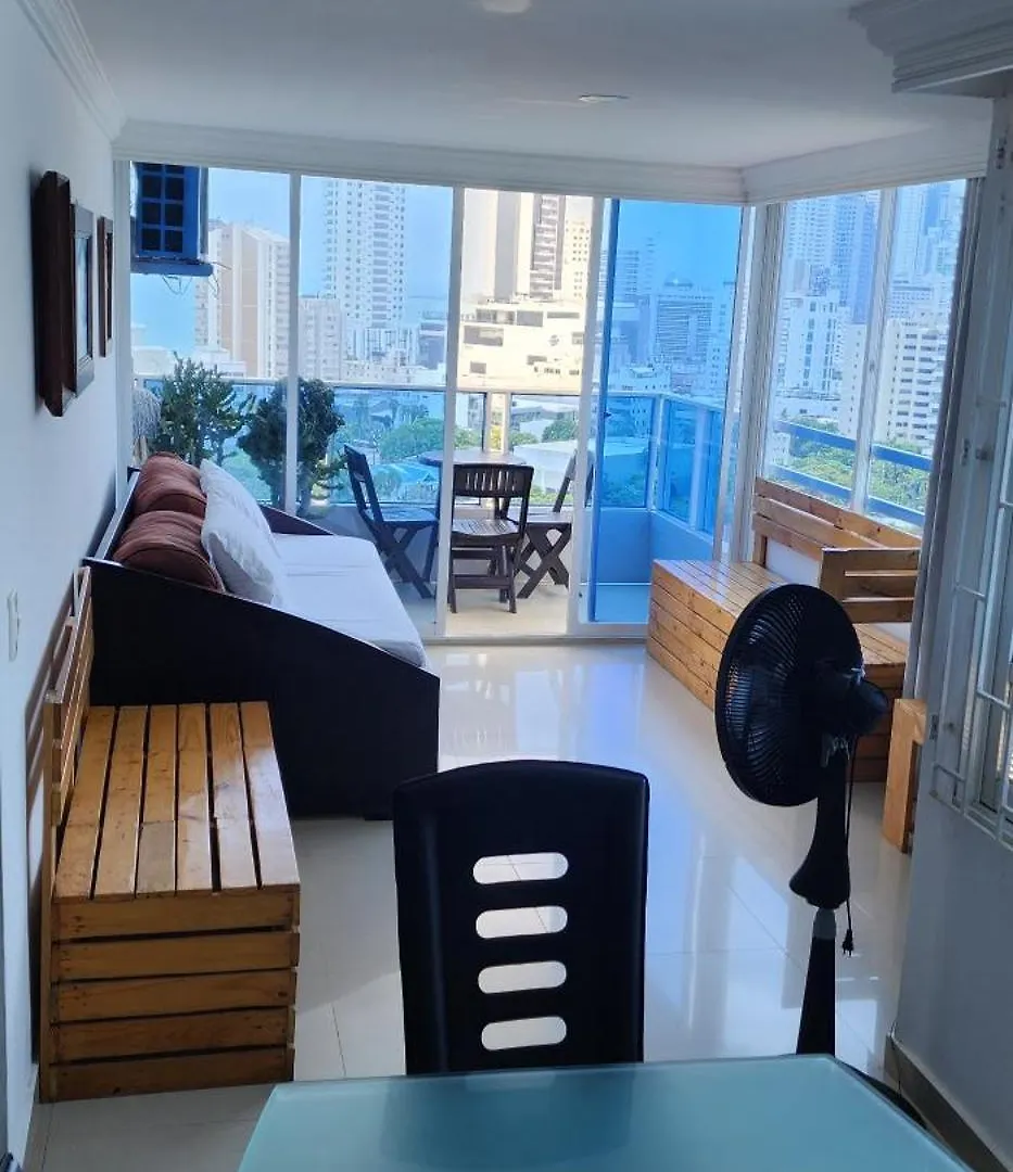 Apartmán Cartagena Apto De 2 Habitaciones Piso 15 Cerca A La Playa