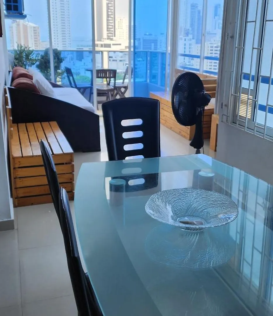 Cartagena Apto De 2 Habitaciones Piso 15 Cerca A La Playa Apartmán