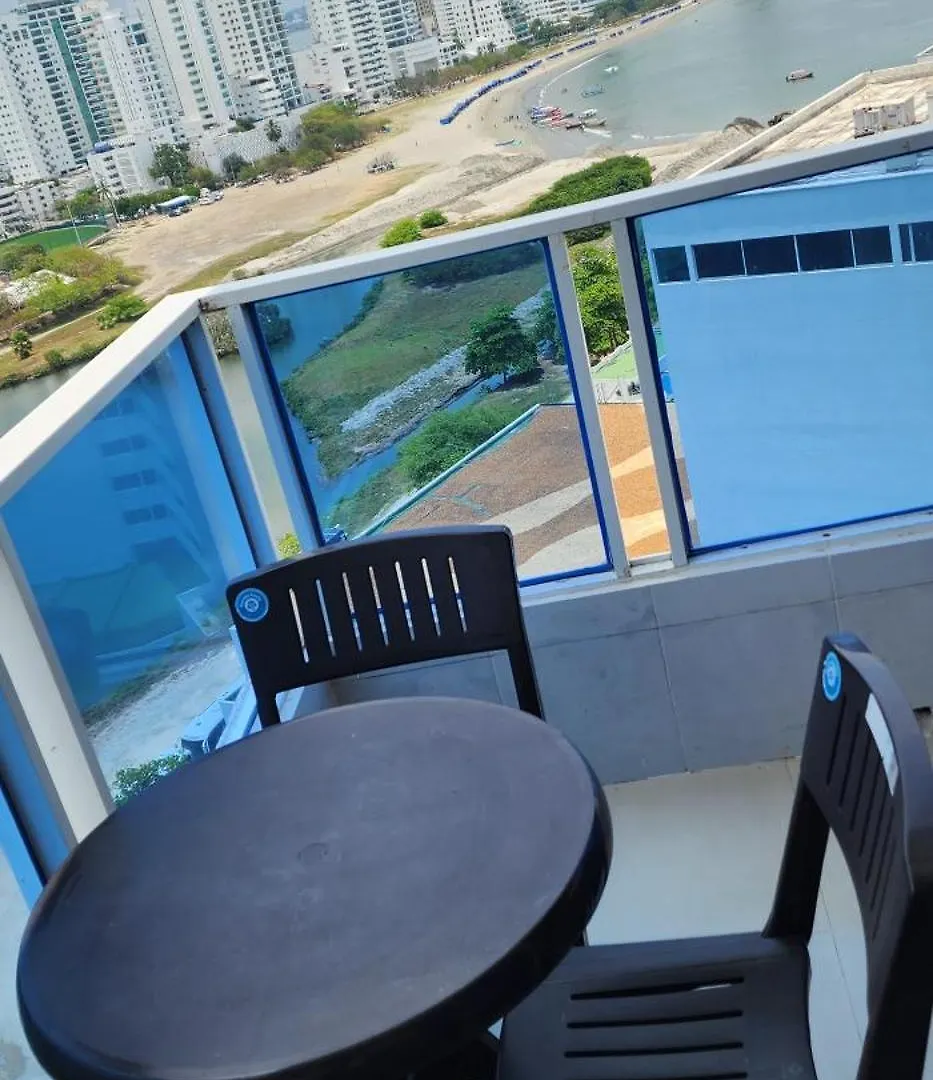 Apartmán Cartagena Apto De 2 Habitaciones Piso 15 Cerca A La Playa