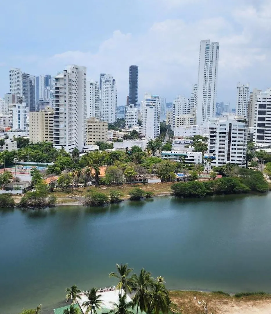 Cartagena Apto De 2 Habitaciones Piso 15 Cerca A La Playa Apartmán